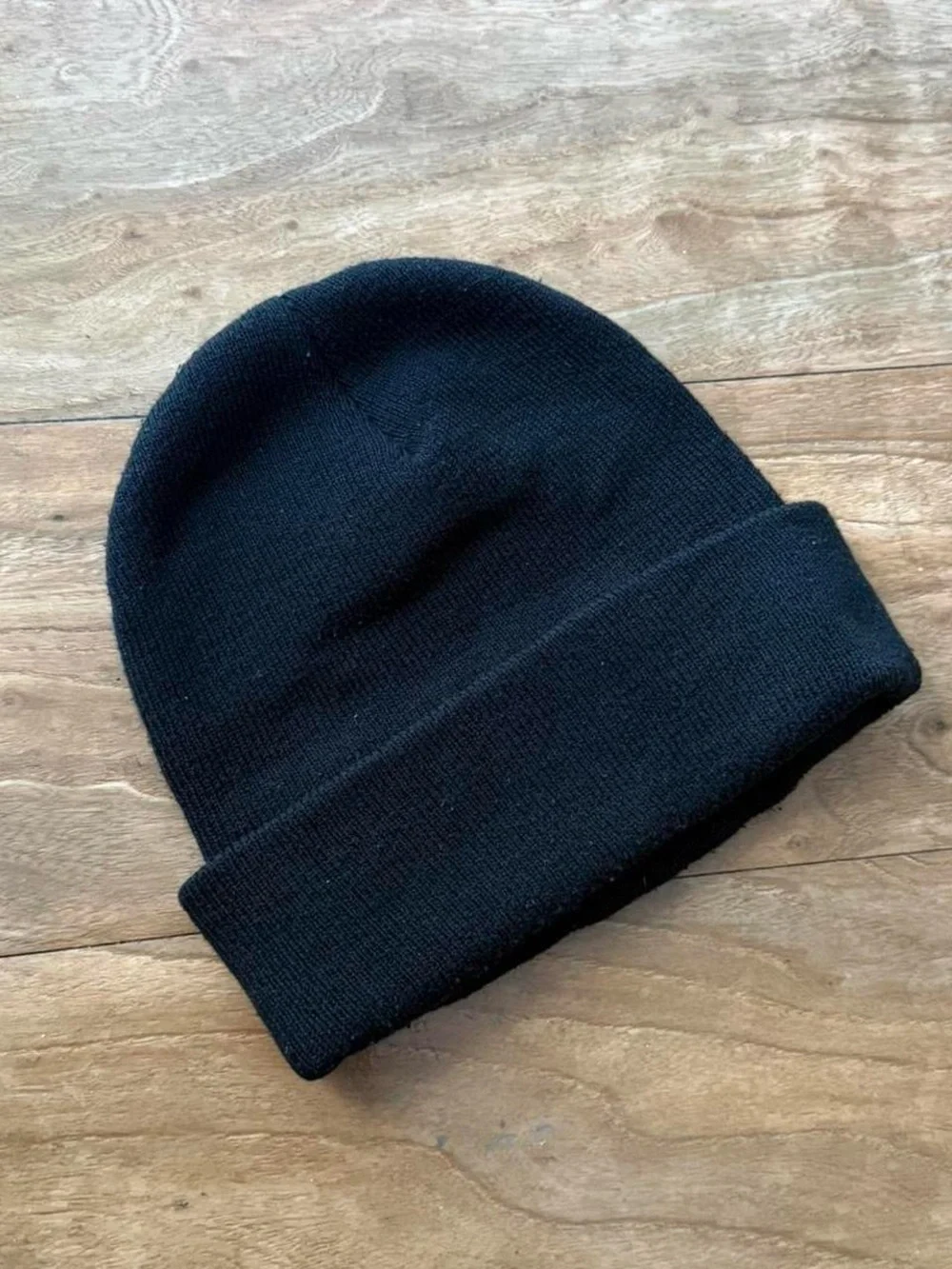 Black Denver Embroidered Cuff Beanie - m Hat